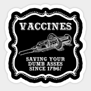 Vaccines Sticker